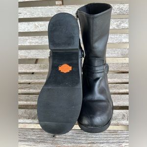 Women’s Size 10 Harley Davidson Riding Boots! Only wore once!